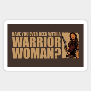 Warrior Woman Sticker